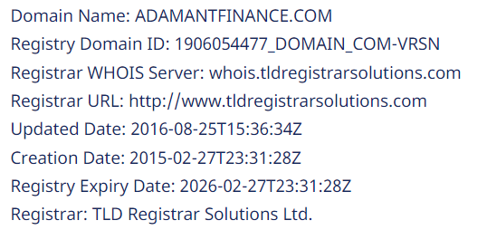 Adamant Finance – отзывы реальных трейдеров и независимые оценки, описание