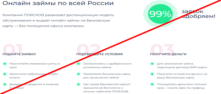 Pliskov ru реальные отзывы о займе