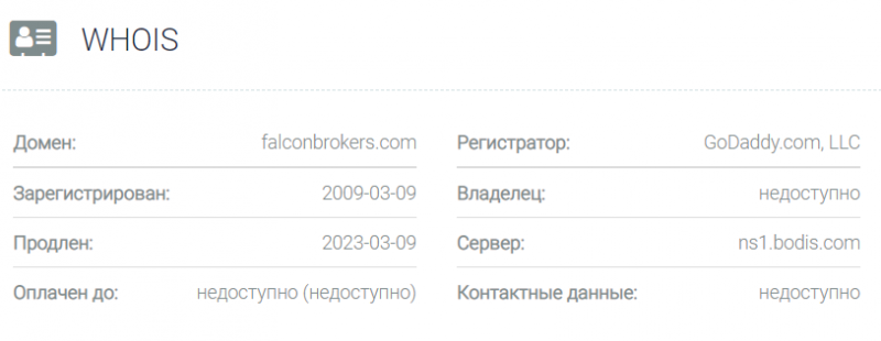 Брокер Falcon Brokers (Фалькон Брокерс) – обзор компании. Вывод денег