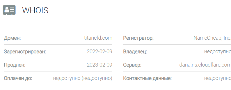 Titancfd – нелицензированный лохотрон