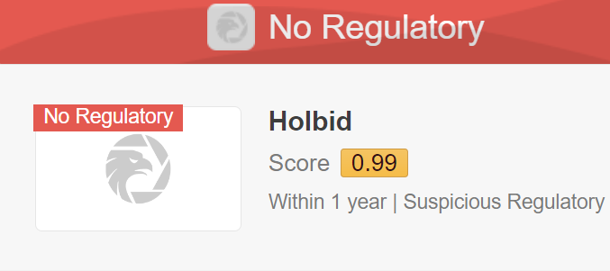 Holbid (holbid.com) лжеброкер! Отзыв TellTrue